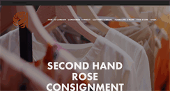 Desktop Screenshot of mysecondhandrose.com