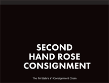 Tablet Screenshot of mysecondhandrose.com